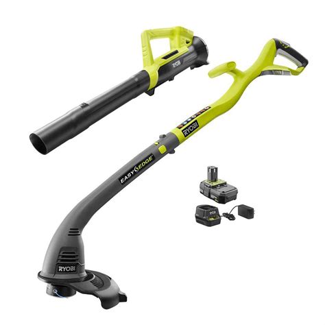 ryobi blower and weed eater combo